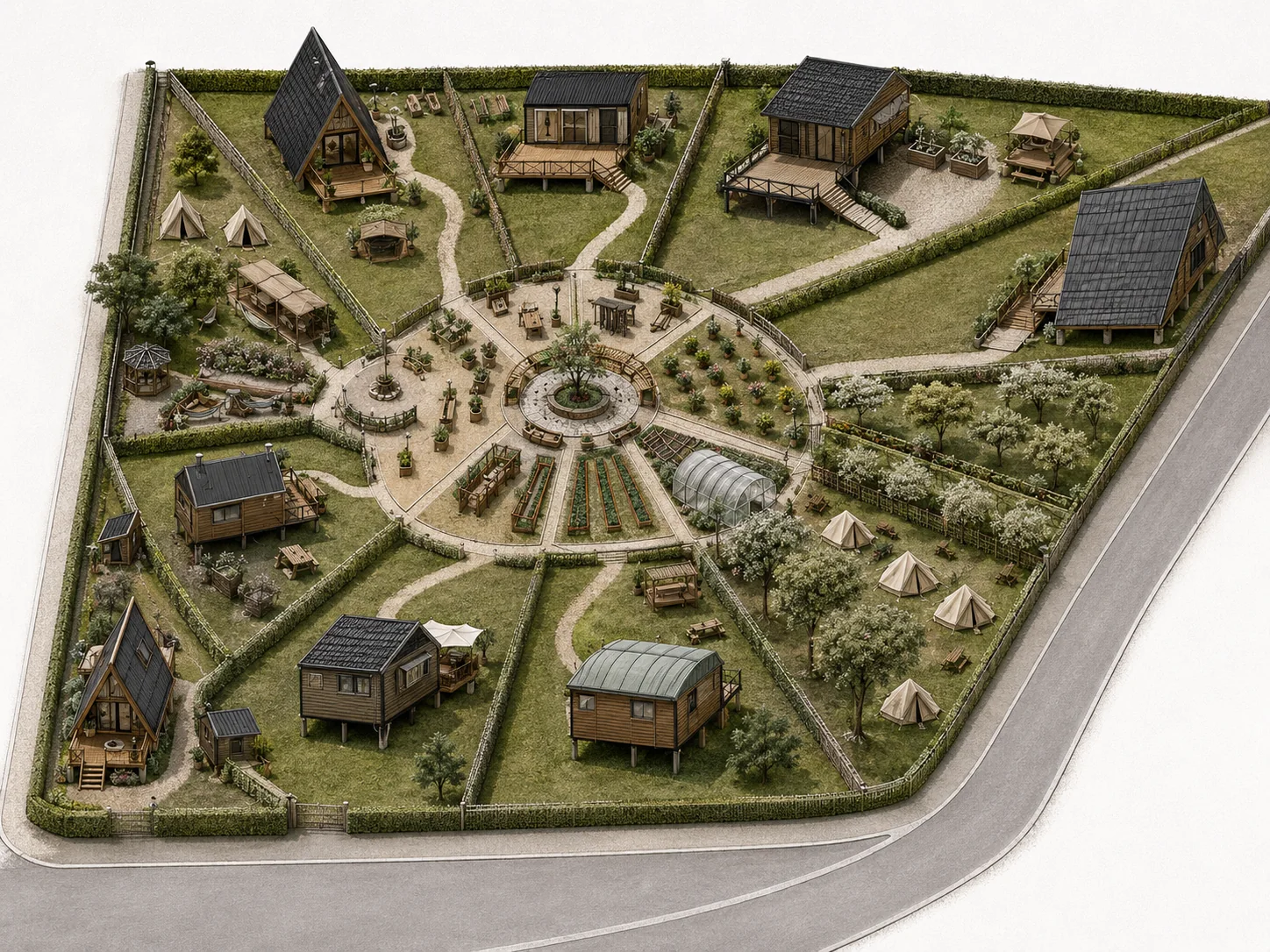 Plan général du concept